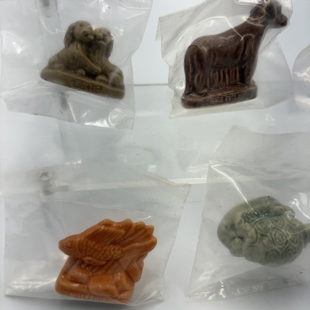 Wade Whimsies Red Rose Tea Pet Shop Series Complete + Extra 10 Pc -England New - Picture 5 of 6